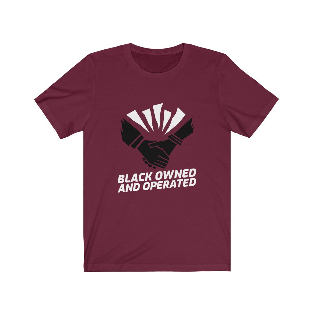 Black Owned & Oprated Short Sleeve Tee