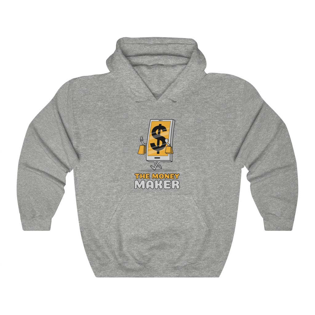 The Money Maker Heavy Hooded Sweatshirt