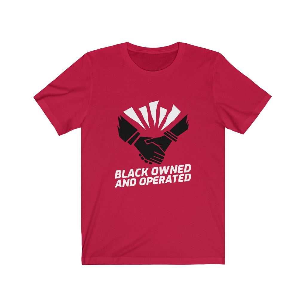 Black Owned & Oprated Short Sleeve Tee