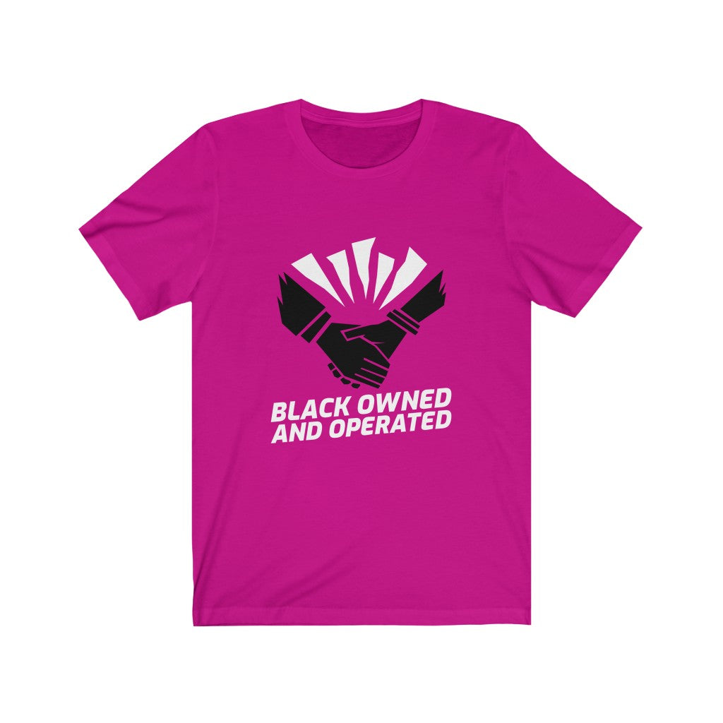 Black Owned & Oprated Short Sleeve Tee