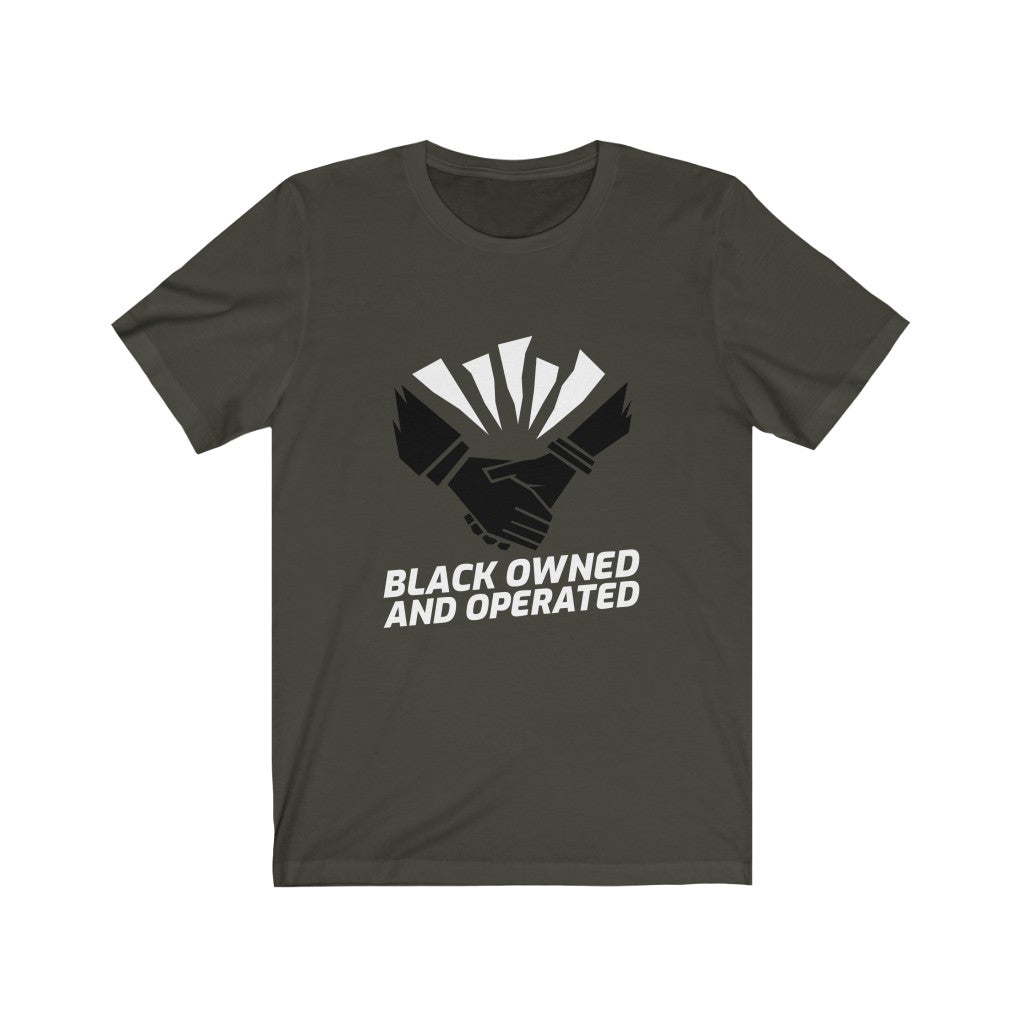 Black Owned & Oprated Short Sleeve Tee