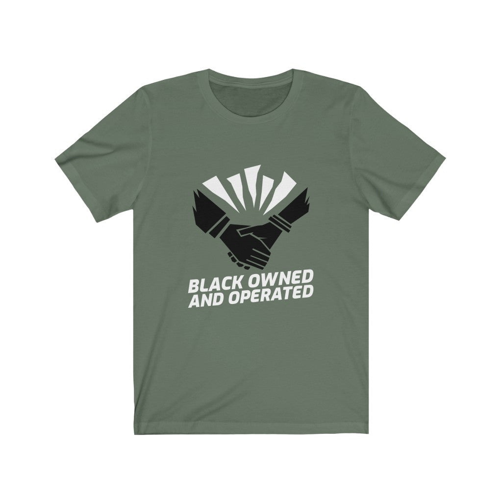 Black Owned & Oprated Short Sleeve Tee