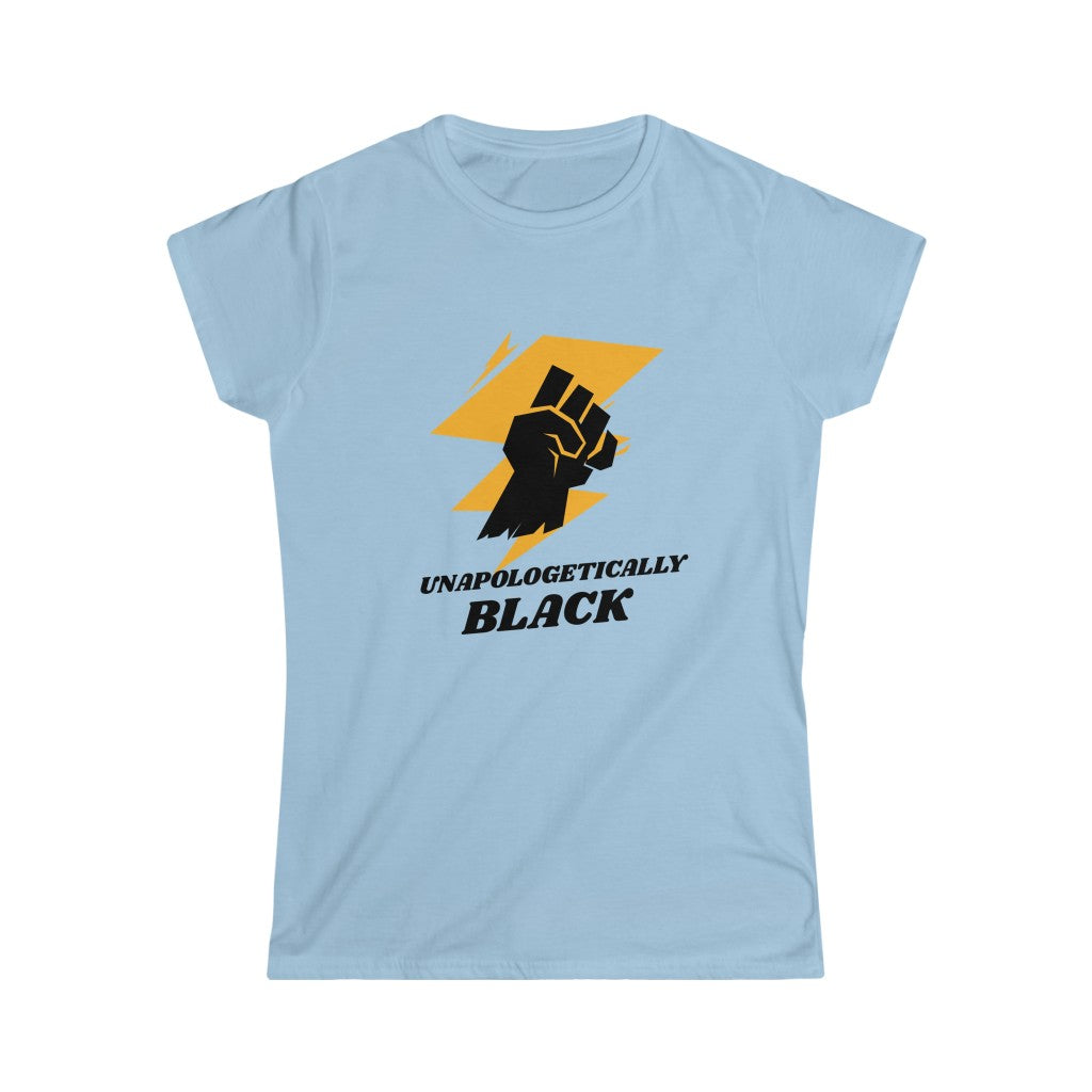 Unapologetically Black Women's Softstyle Tee