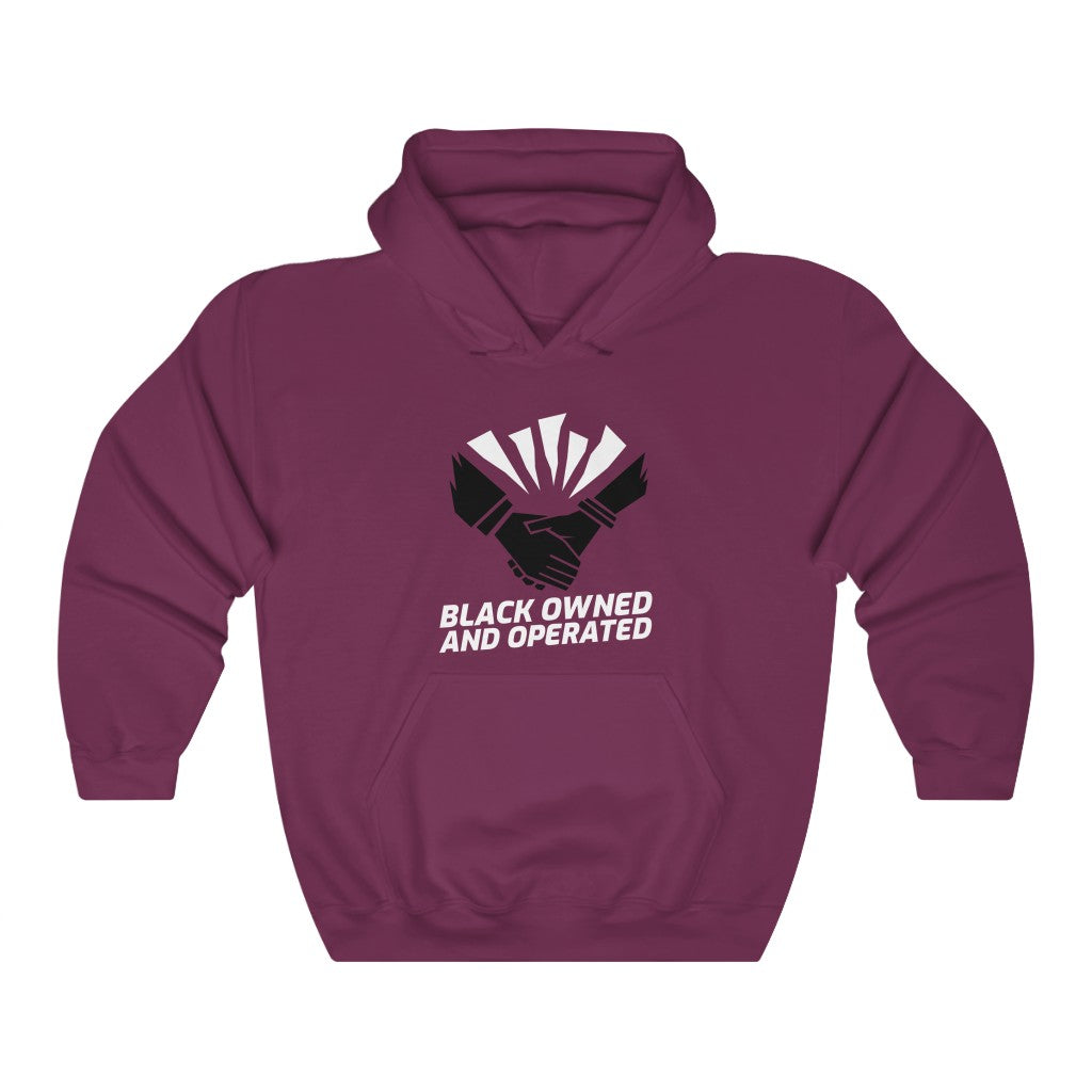 Black Owned And Oprated Heavy Blend™ Hooded Sweatshirt