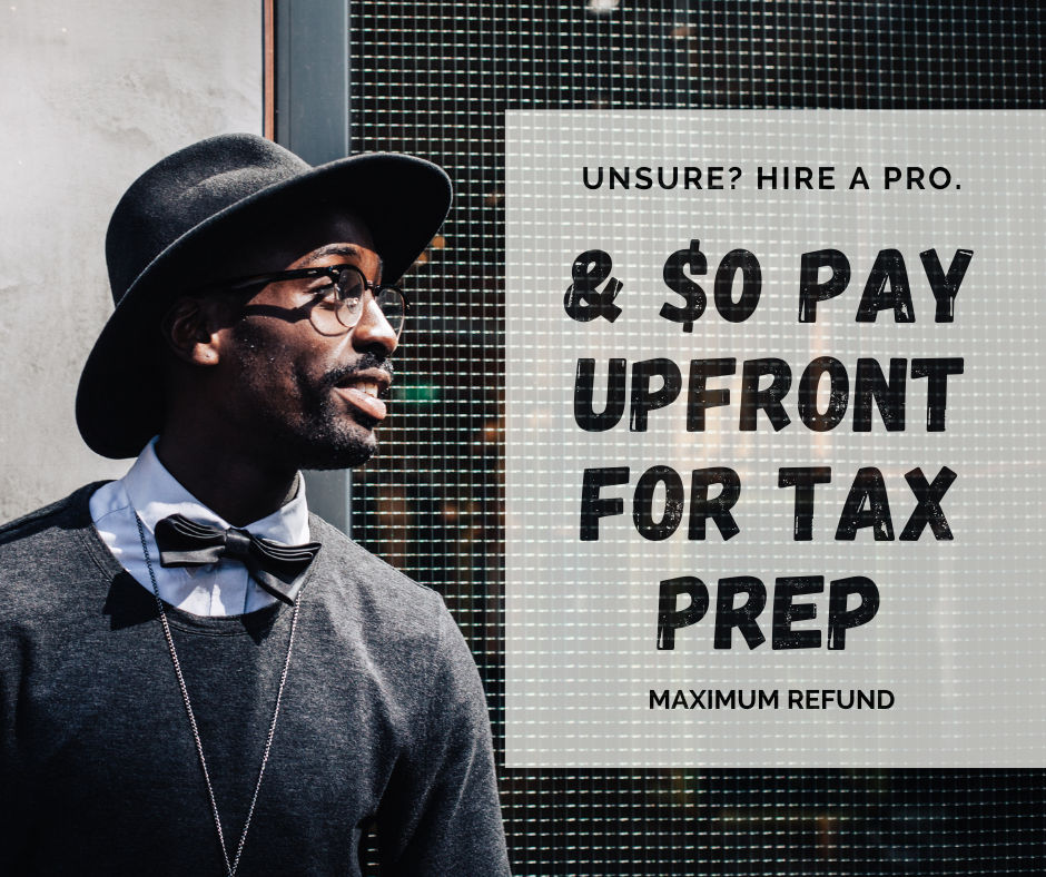 UNSURE? HIRE A PRO (FACEBOOK POST)