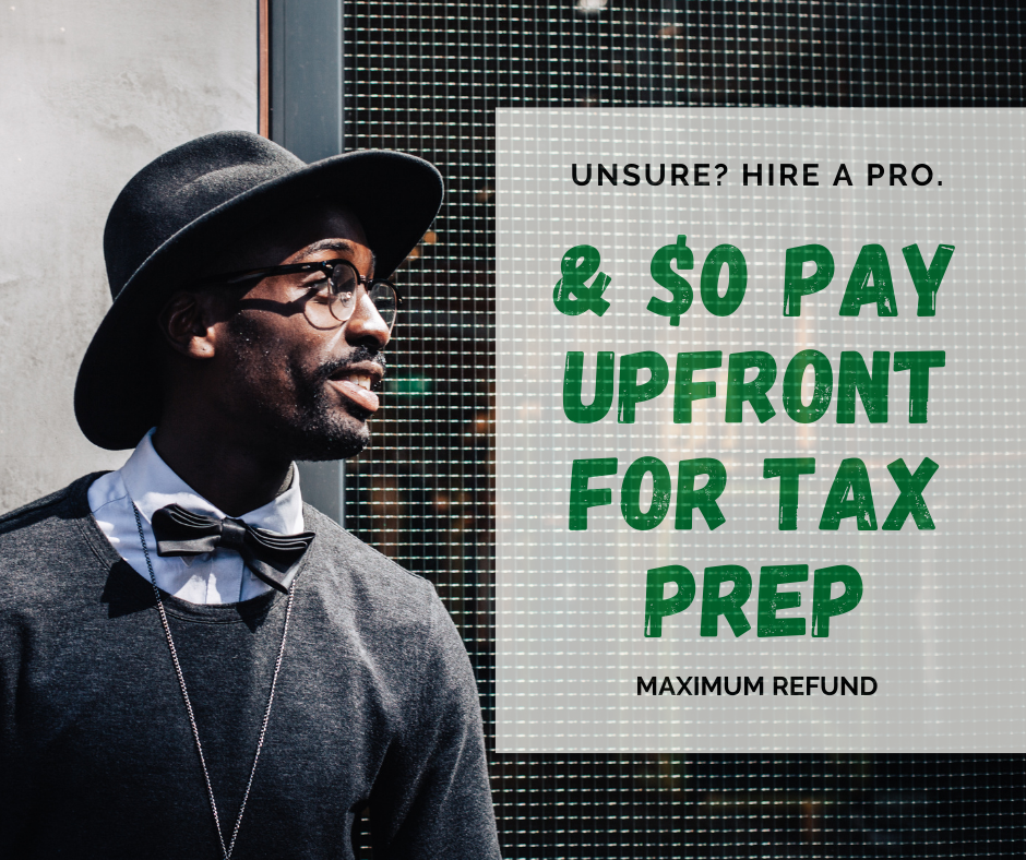 UNSURE? HIRE A PRO (FACEBOOK POST)