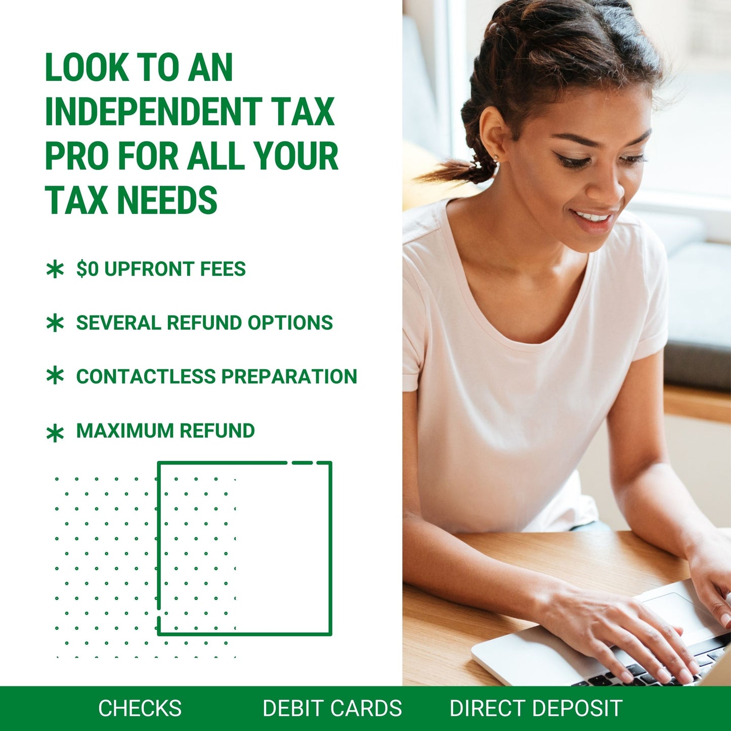 LOOK TO AN INDEPENDENT TAX PRO (INSTAGRAM POST)