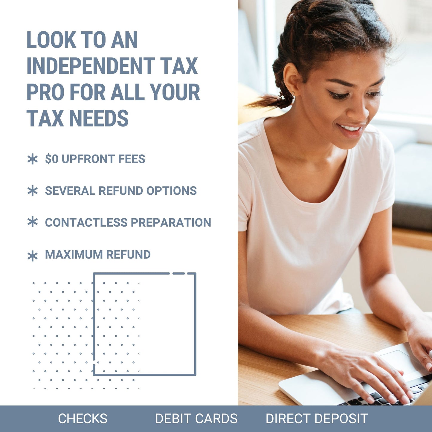 LOOK TO AN INDEPENDENT TAX PRO (INSTAGRAM POST)