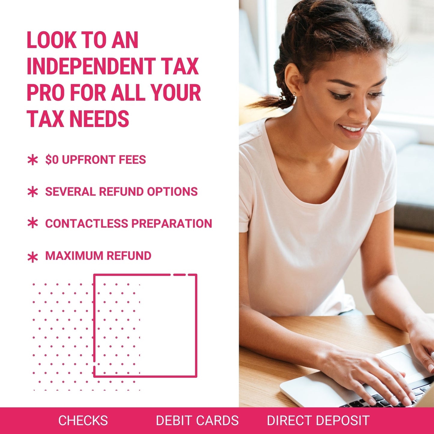 LOOK TO AN INDEPENDENT TAX PRO (INSTAGRAM POST)