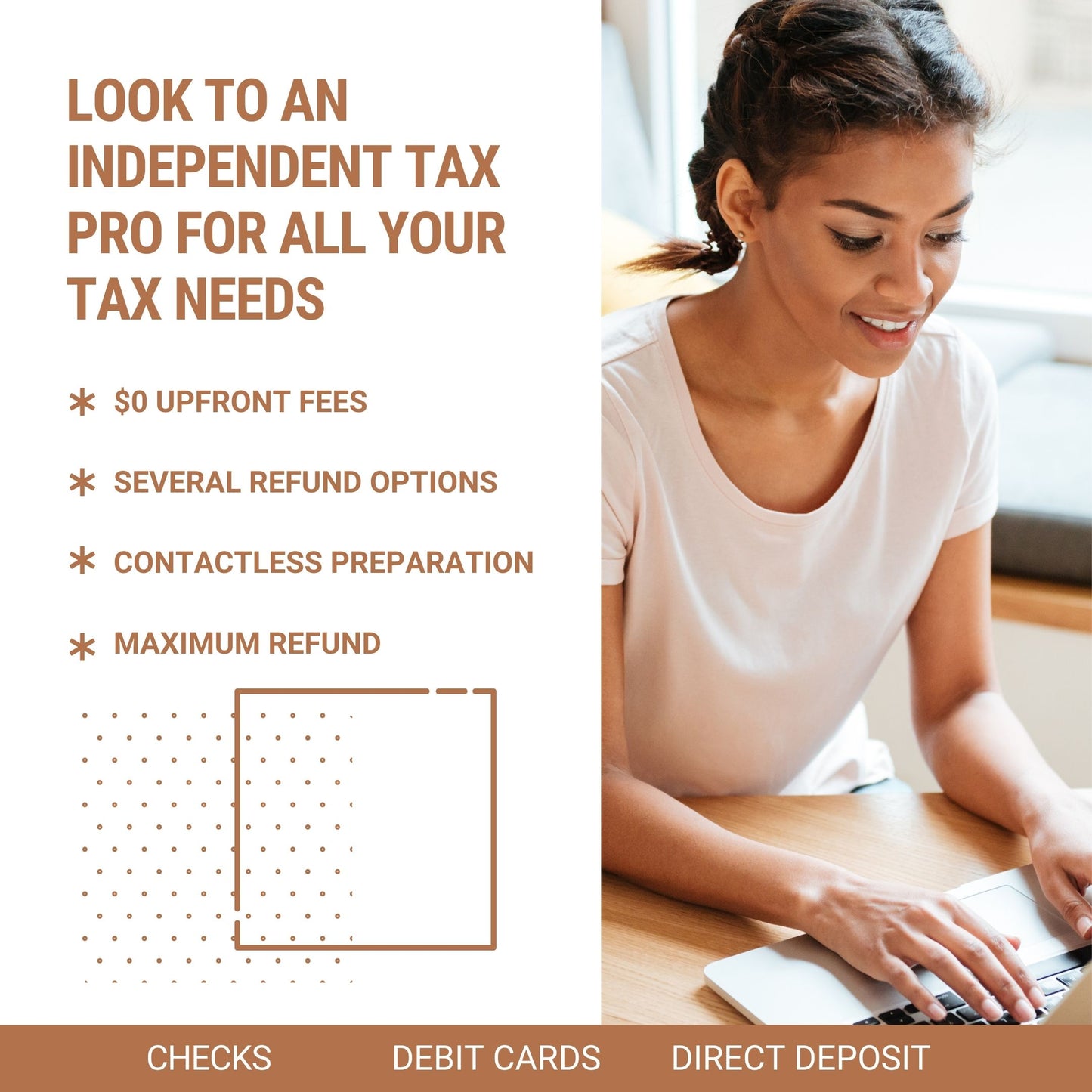 LOOK TO AN INDEPENDENT TAX PRO (INSTAGRAM POST)