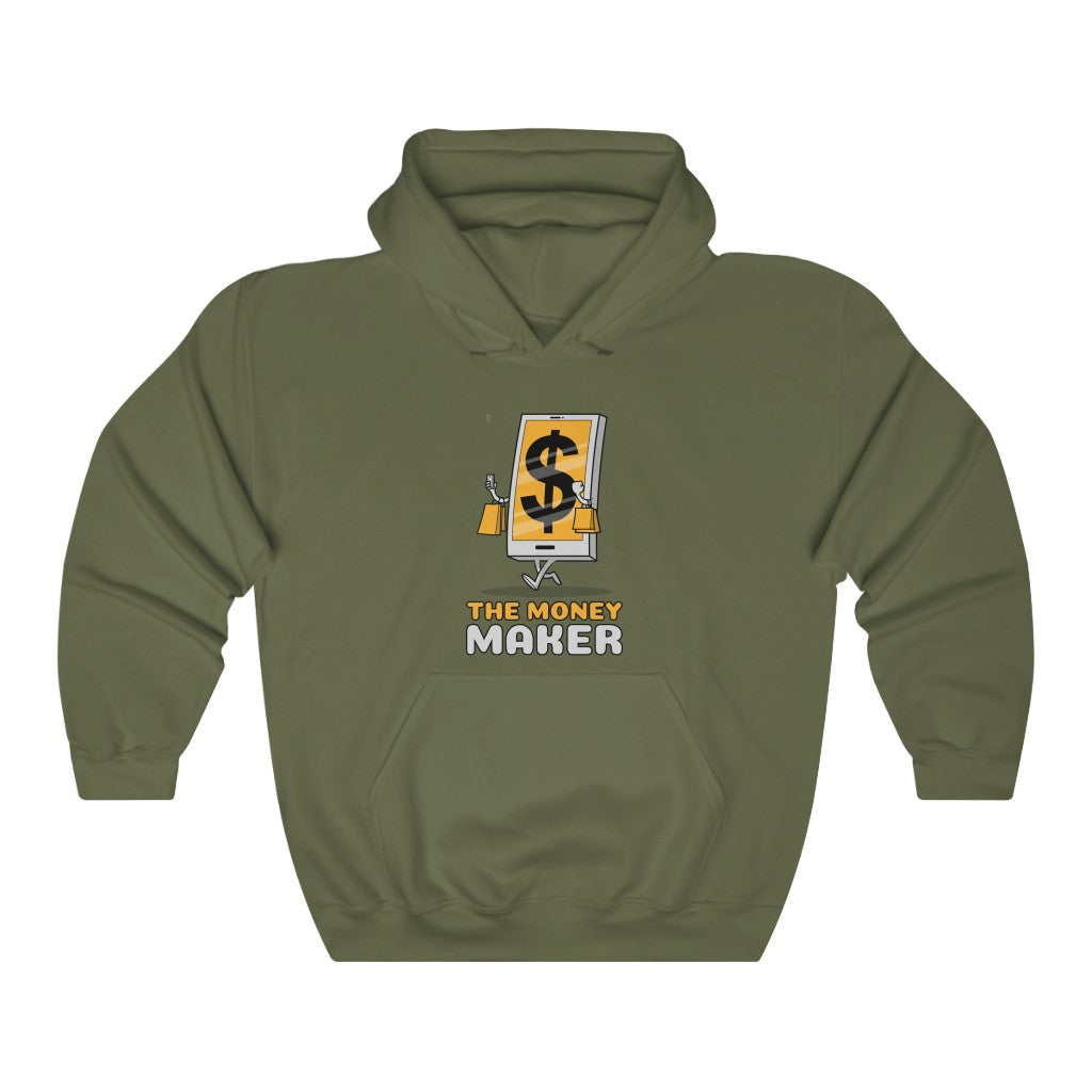The Money Maker Heavy Hooded Sweatshirt