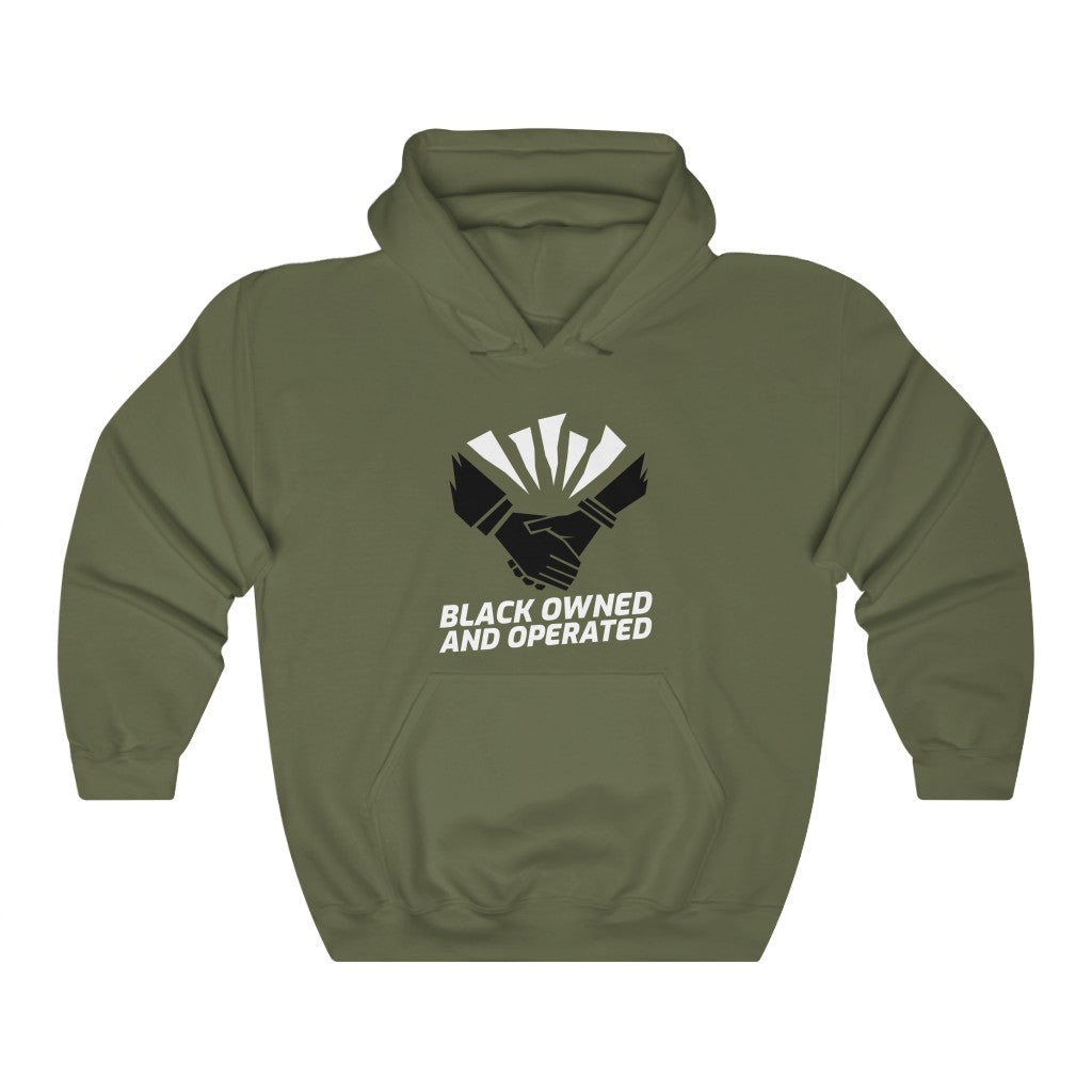 Black Owned And Oprated Heavy Blend™ Hooded Sweatshirt