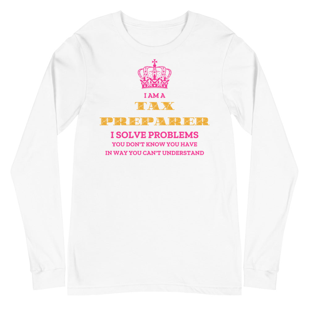 I Solve Problems (Women's Long Sleeve T-Shirt)