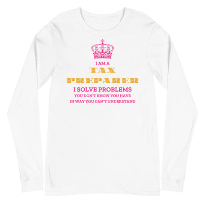 I Solve Problems (Women's Long Sleeve T-Shirt)
