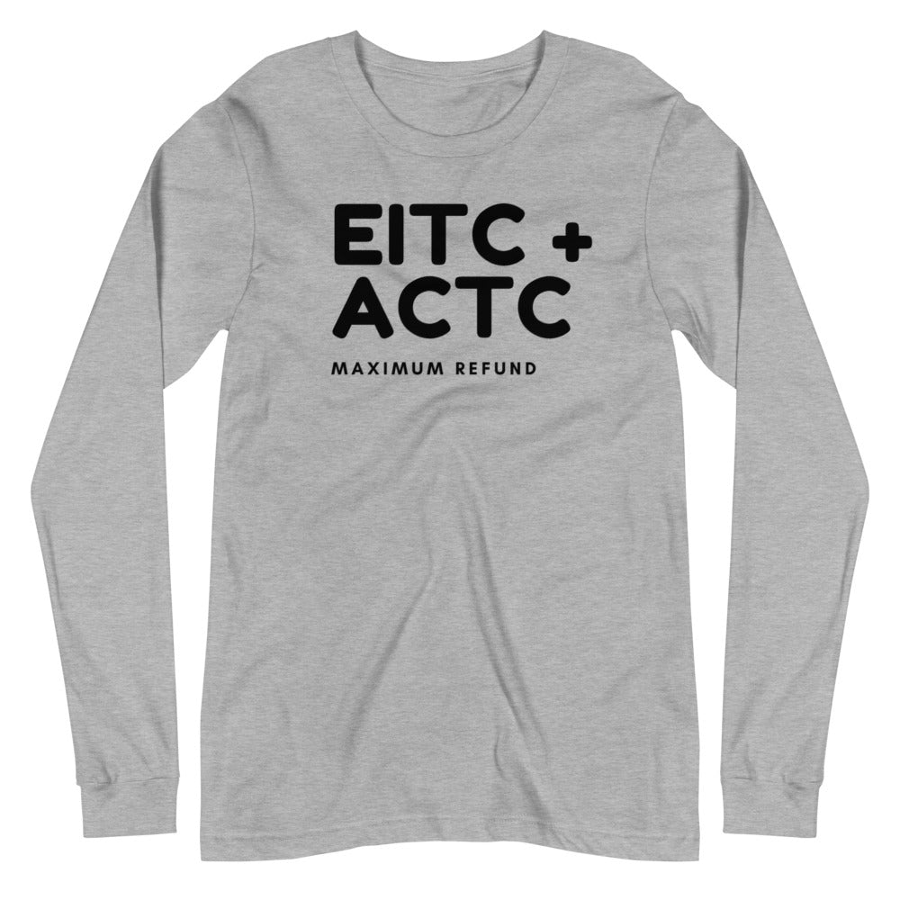 EITC + ACTC (Men's Long Sleeve T-Shirt)