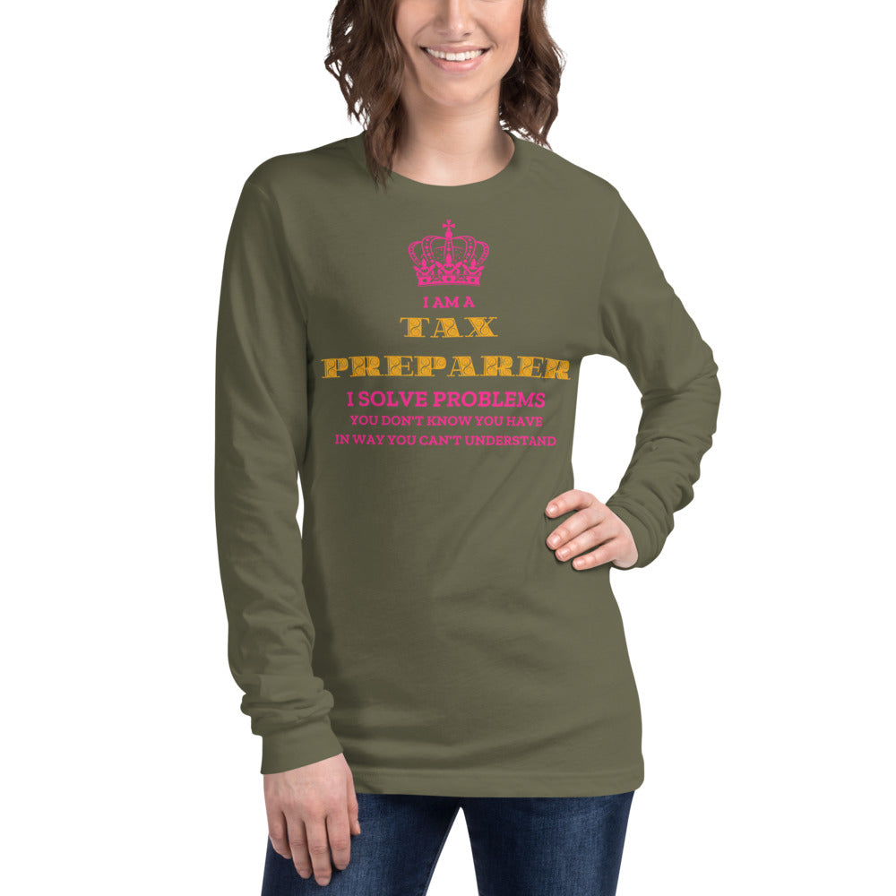I Solve Problems (Women's Long Sleeve T-Shirt)