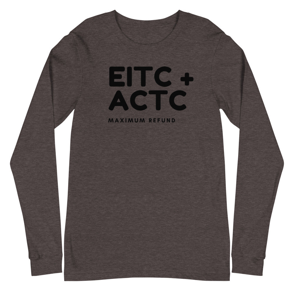 EITC + ACTC (Men's Long Sleeve T-Shirt)