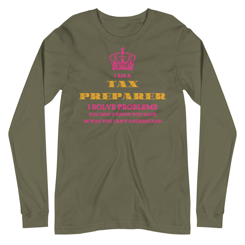 I Solve Problems (Women's Long Sleeve T-Shirt)