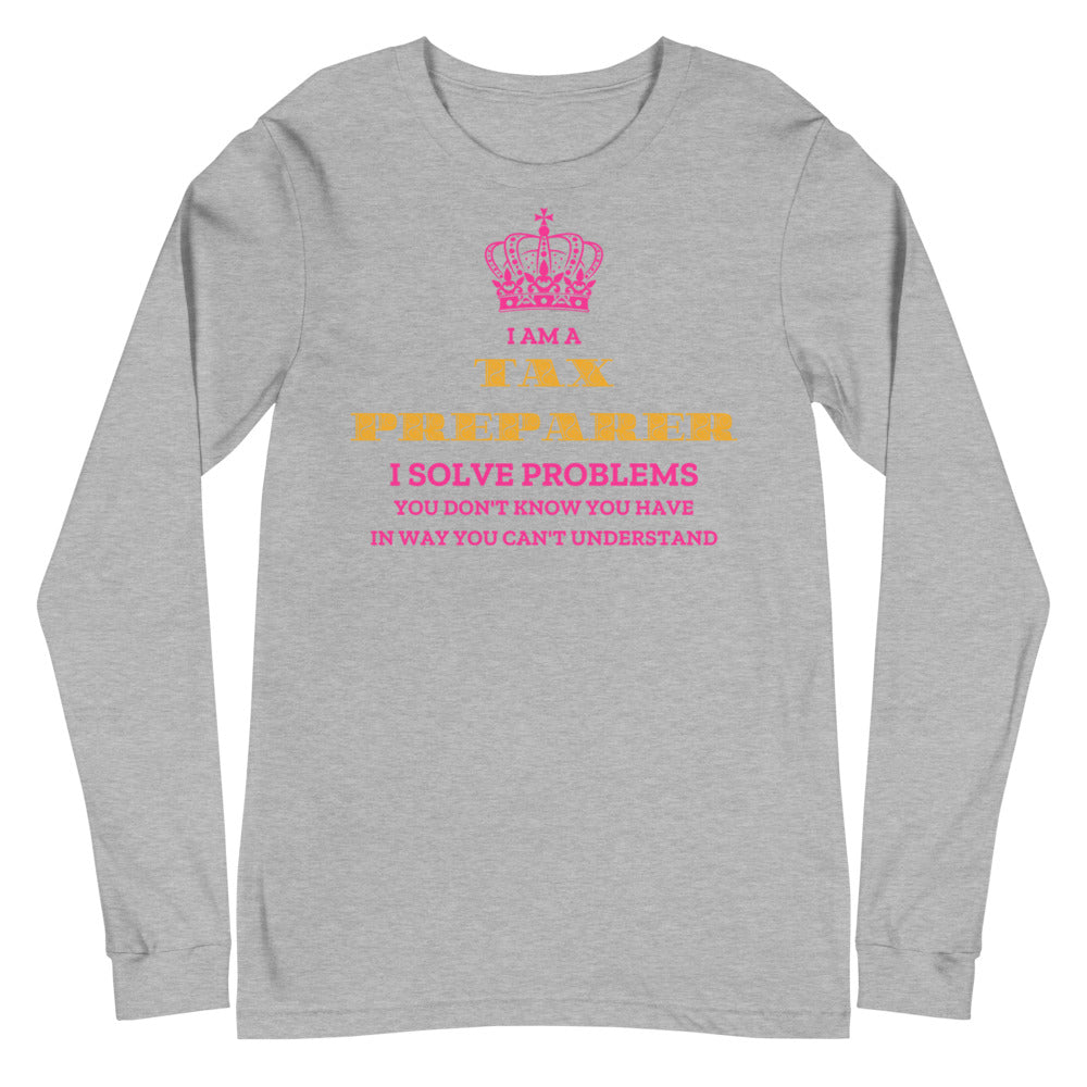 I Solve Problems (Women's Long Sleeve T-Shirt)