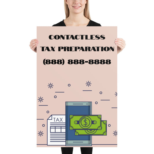 CONTACTLESS TAX PREPARATION (EDITABLE)