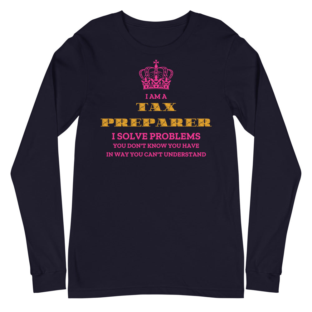 I Solve Problems (Women's Long Sleeve T-Shirt)