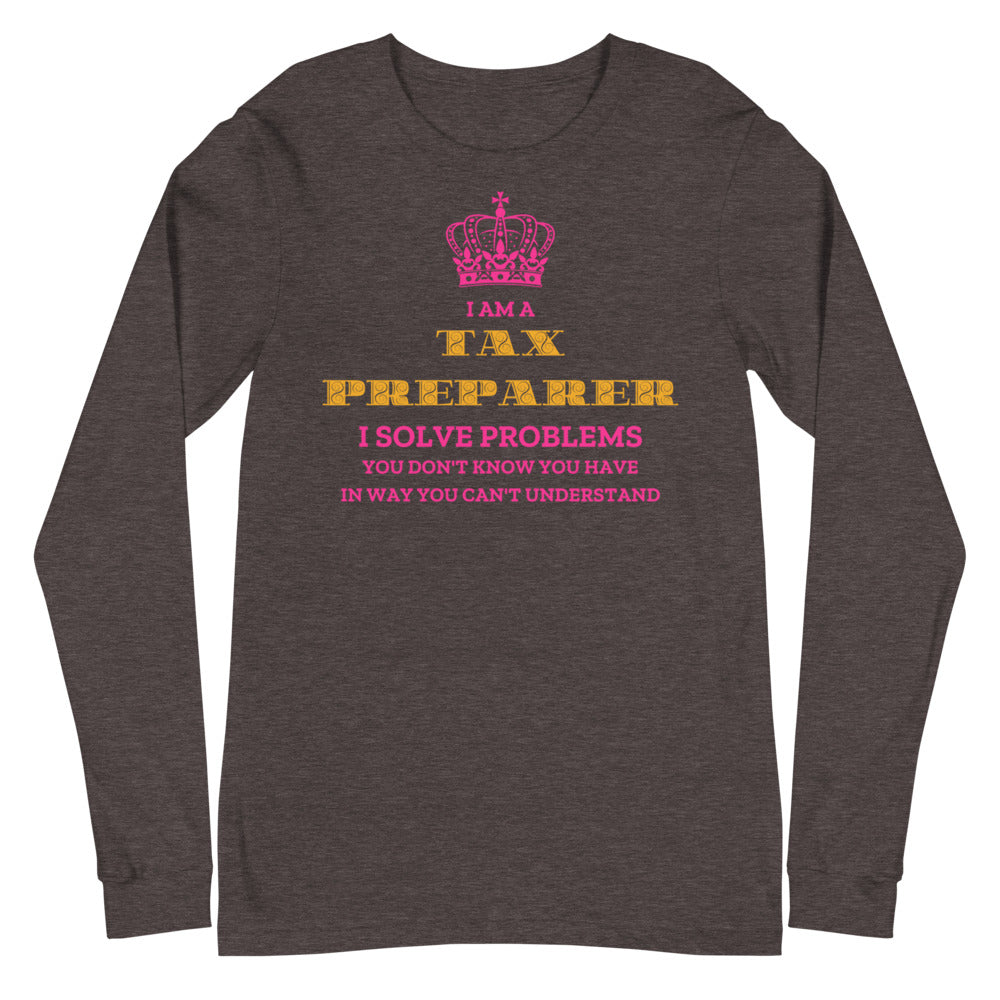 I Solve Problems (Women's Long Sleeve T-Shirt)