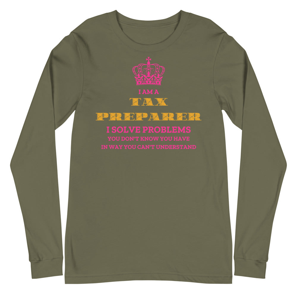 I Solve Problems (Women's Long Sleeve T-Shirt)