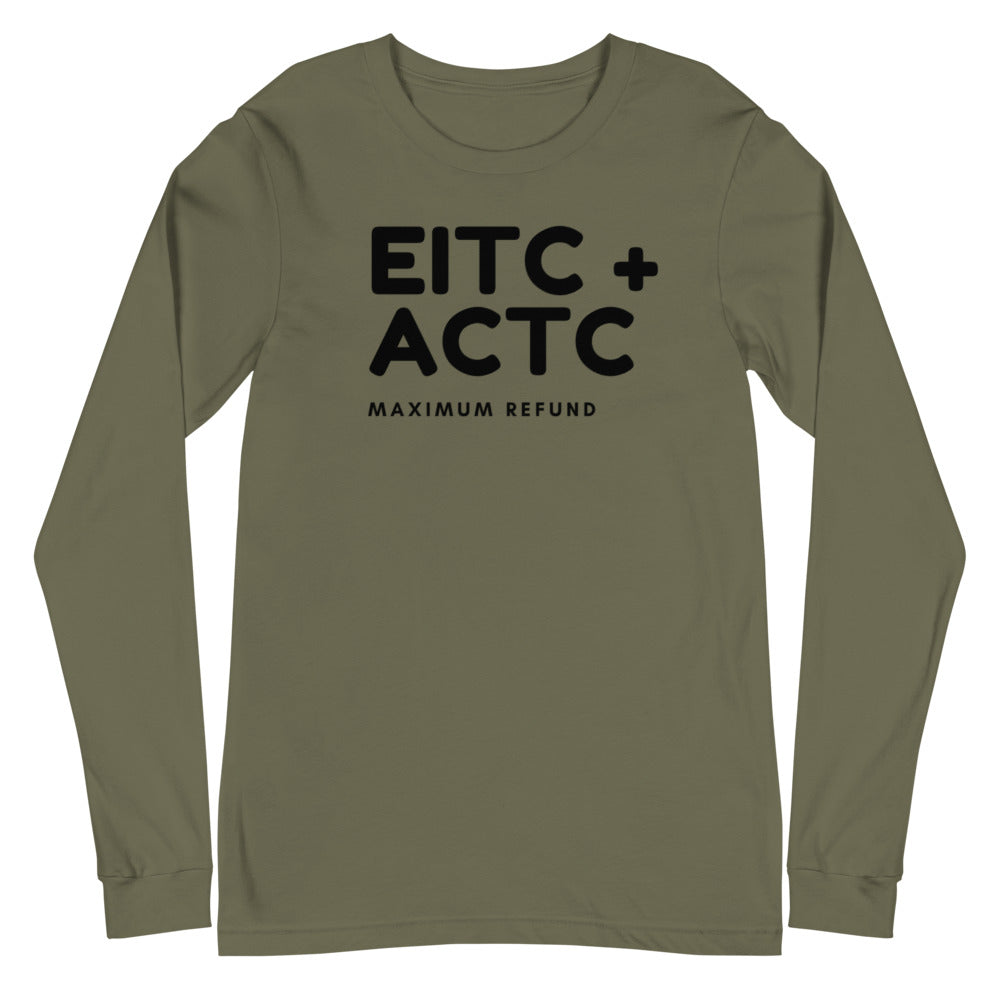 EITC + ACTC (Men's Long Sleeve T-Shirt)