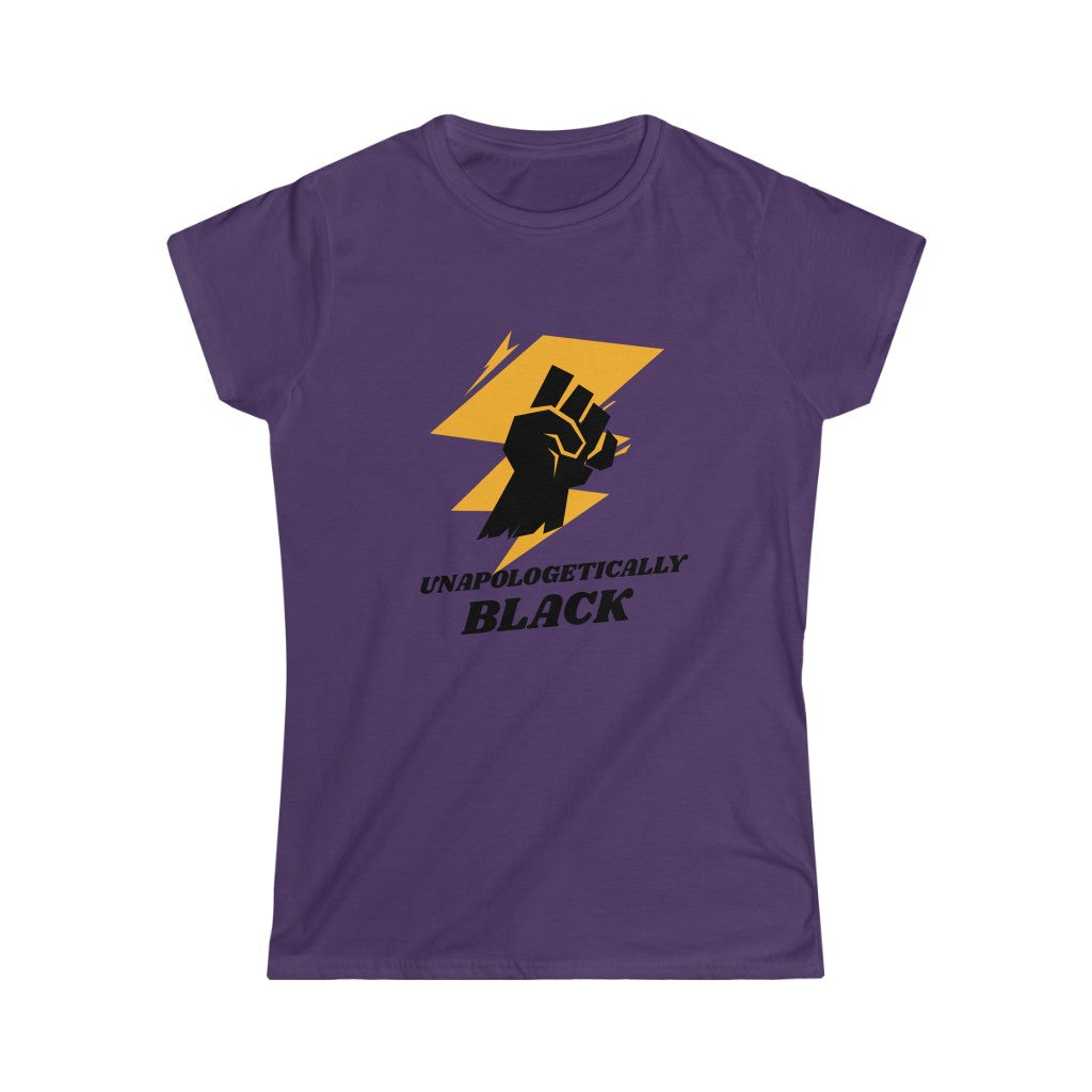Unapologetically Black Women's Softstyle Tee