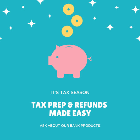 TAX PREP & REFUNDS MADE EASY (INSTAGRAM POST)