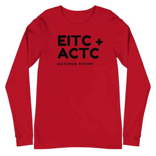 EITC + ACTC (Men's Long Sleeve T-Shirt)