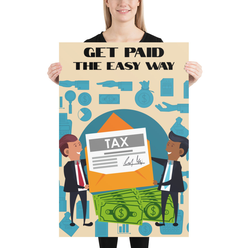 GET PAID THE EASY WAY (EDITABLE)